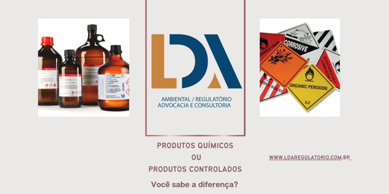 Você sabe a diferença entre os Produtos Controlados e os Produtos Quimicos?